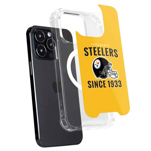NFL Pittsburgh Steelers Helmet iPhone 16 Pro MagSafe Case